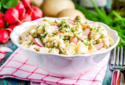 Indulge On This Potato Salad Recipe For Memorial Day!